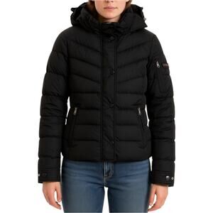 Bogner Fire + Ice Down Puffer Jacket Hooded Black Small 6